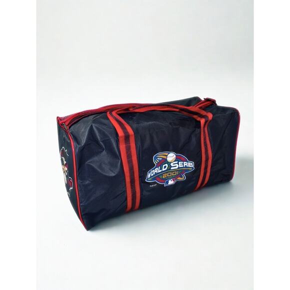 World Series 2001 Duffel Bag MLB Yankees Diamondbacks 9/11 Bush Historic - Picture 6 of 9